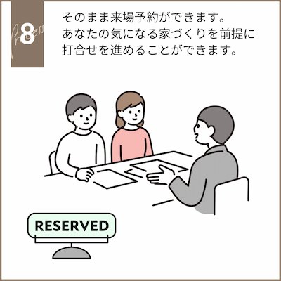 来場予約でお見せください