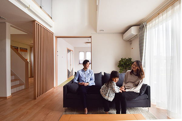 八戸市田向モデルハウス（ママ楽の家）