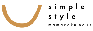 ママ楽の家 simple style ロゴ