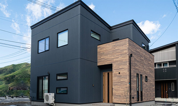釜石市甲子町モデルハウス会場