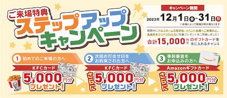ステップアップキャンペーン