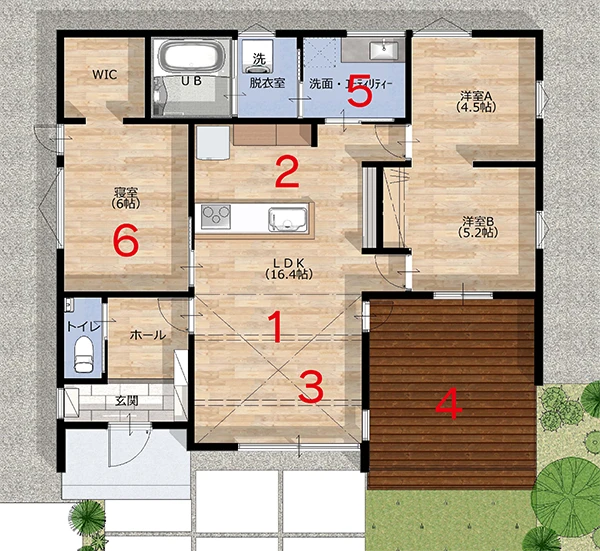 1F【盛岡市本宮モデルハウス】