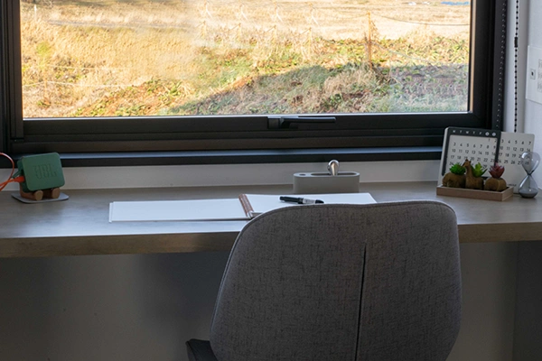 作業スペース【宮古市花輪モデルハウス】