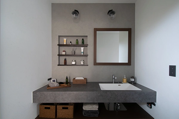 洗面【滝沢市穴口モデルハウス】